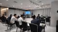 AI搭載小型清掃ロボット PUDU ET1の実演。業務用清掃