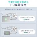 コードを巻き取れる！5in1コンパクトモバイルタップを