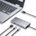 Type-Cケーブル1本で最大3画面同時出力、Type-C×2・HD