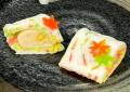 透ける秋色、切れば栗。秋の景色を重ねた上生菓子「も