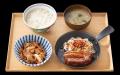 人気を博した「厚切り豚角煮定食」がレギュラーメニュ