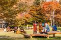 【軽井沢星野エリア】紅葉と川のせせらぎに包まれて「 【軽井沢星野エリア】紅葉と川のせせらぎに包まれて「
