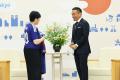 【報告】長友佑都選手が小池百合子都知事を表敬訪問