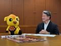 【バンビシャス奈良】仲川げん 奈良市長 表敬訪問