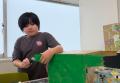 農業用ビニールハウスがアート空間に 小学3年生・田 農業用ビニールハウスがアート空間に 小学3年生・田