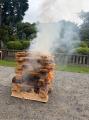 1,839枚の願いを五色の短冊に込めて、敷島神社へ奉納