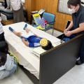 「枕ってどうやってできるの？」近隣の小学生が富士ベ