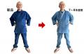 数量限定予約販売！「藍染め刺し子織厚地作務衣」で寒