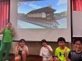 ユードム、水戸の高校生・大学生とともに、子どもたち ユードム、水戸の高校生・大学生とともに、子どもたち