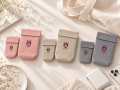 「防火ポーチなのに、かわいい。」モバイルバッテリー