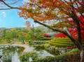 歴史薫る「駿府城」から出発。美しい紅葉山庭園と荘厳