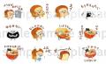 LINEスタンプ『絵本「パンどろぼう」毎日使えるスタン