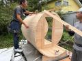 SAUNA WORKS、住宅会社が開発した国産ヒノキサウナの