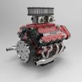 78cc・4.5kWの実動V8を手元で始動へ。BLDB、32バルブ