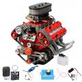 78cc・4.5kWの実動V8を手元で始動へ。BLDB、32バルブ