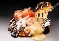 【お好み焼専門店どんどん亭】ダブルチーズがたっぷり