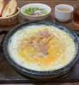 魔法のパスタ伊集院店「石焼きカルボナーラ」が10月1 魔法のパスタ伊集院店「石焼きカルボナーラ」が10月1