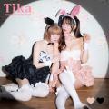 【Tika新作ハロウィンコスプレ】戦慄かなの＆黒嵜菜々