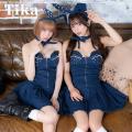 【Tika新作ハロウィンコスプレ】戦慄かなの＆黒嵜菜々