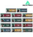 『Delta Force』のトレーディングアクリルネームプレ