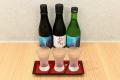 香りの異なる純米大吟醸2種を飲み比べ。高知酒造『仁