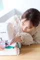 北川景子さんが人気手芸雑誌「コットンタイム」11月号