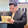 【もち吉】浅香山親方と若元春関がもち吉工場直売所に