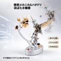 250点以上の金属パーツから、ハチドリの羽ばたきを生
