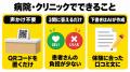 病院・クリニック向けの口コミ質問を搭載 QRコードを 病院・クリニック向けの口コミ質問を搭載 QRコードを