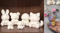 3Dプリンタ教室3DLab、ポーリングアート用の白いどう