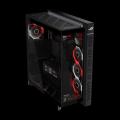 最大14基のファンが搭載可能な液晶付きPCケース「ROG 