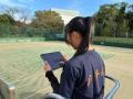 千葉県高等学校新人テニス大会にて「raquty Pro」を導