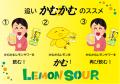 しゅわしゅわあまずっぱい！より「かむかむレモン」な