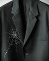 Yohji Yamamoto POUR HOMME、蜘蛛の巣柄の抜染シリー