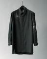 Yohji Yamamoto POUR HOMME、蜘蛛の巣柄の抜染シリー
