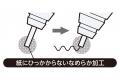 ノック1回で書き出せるシャープペン「オレンズ メタル