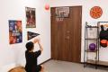 部屋で、リビングで！大好きなバスケがいつでも「すぐ