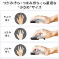 スライド式収納で超コンパクト、スピード充電＆5ボタ