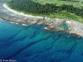 10万年の地層を現代アートに　喜界島「さんごの島科学
