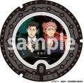 10月下旬にTVアニメ『呪術廻戦』のデザインマンホール