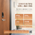 加工工事不要。貼り付けに頼らない後付けスマートロッ 加工工事不要。貼り付けに頼らない後付けスマートロッ