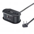 コードを巻き取り収納、Type-C×2・USB A×1搭載の多機