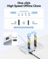 ORICO、40Gbps USB4対応デュアルベイM.2 NVMeクローン ORICO、40Gbps USB4対応デュアルベイM.2 NVMeクローン