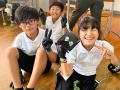 給食の残りでコンポスト、育てたミニトマトを地域の介