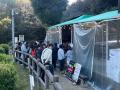 昨年大行列の【牡蠣小屋】が今年も!!ご好評のお声を頂