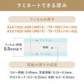 書類の保護から余白のカットまで！1台2役のラミネータ