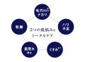 1本で大人の5大肌悩み＊をトータルケア。肌印象を格上