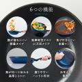 軽くて毎日使いやすい「軽量ＩＨダイヤフライパン」発