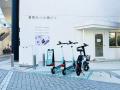 浜松市で、電動キックボードや電動アシスト自転車のシ