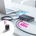 Type-Cケーブル1本でVGA+HDMIの2画面環境を実現、USB 